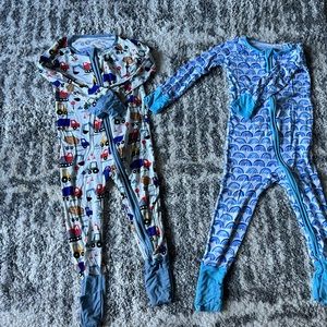 Little Sleepies Set of Two Zippies